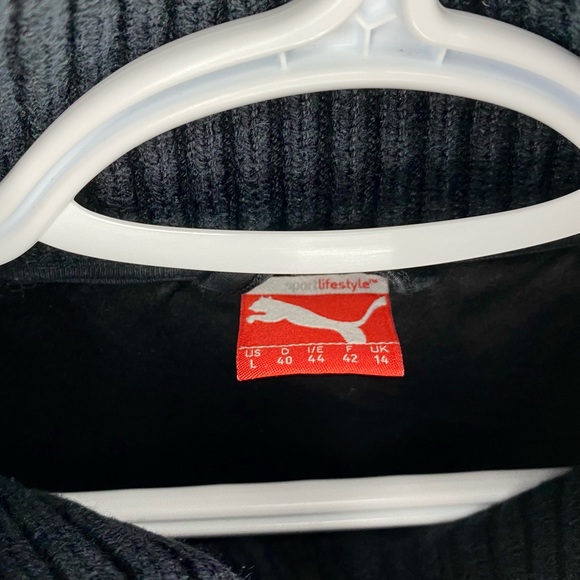 Puma faux suede quilted full zip jacket - Picture 6 of 9